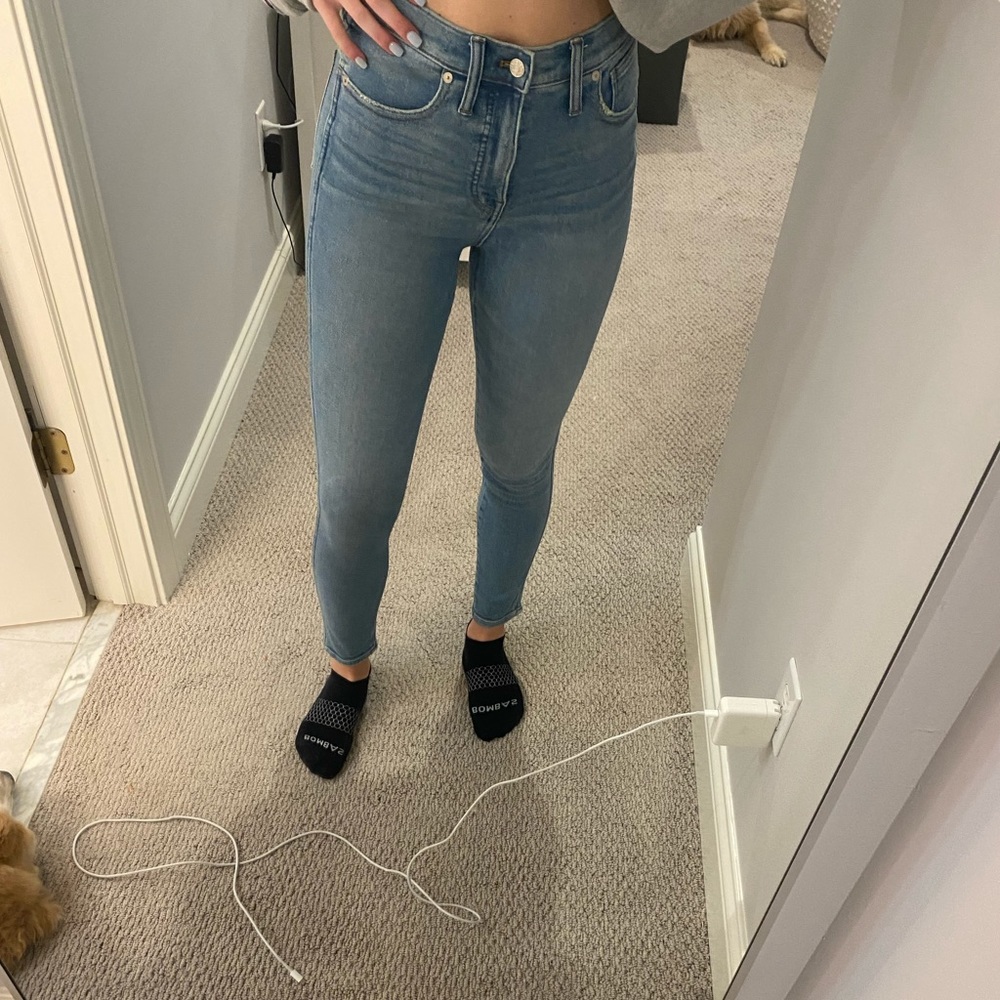 Madewell High Rise Skinny Jeans